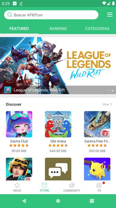 descargar apkgstore|apkpure para descargar.